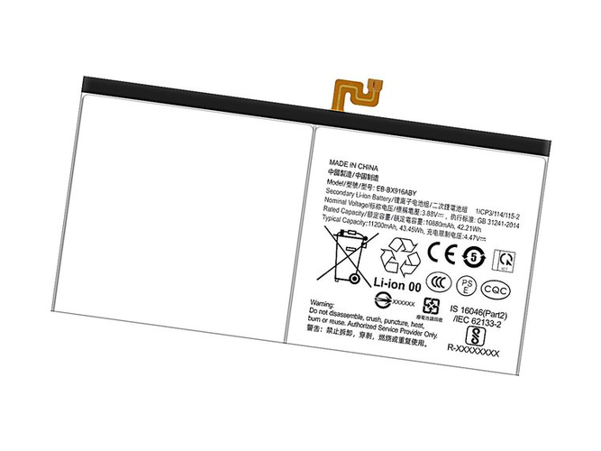 bateria Samsung Galaxy Tab S8 Ultra SM-X900 