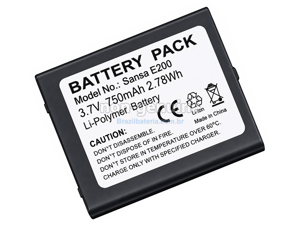 Bateria para SanDisk SANSA E250