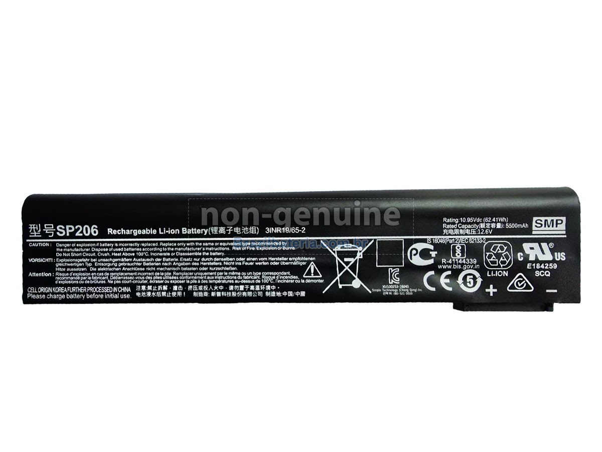 Bateria para Siemens SIMATIC ITP1000