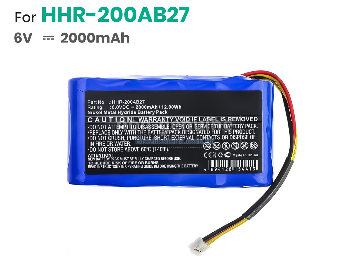 Bateria para Testo HHR-200AB27