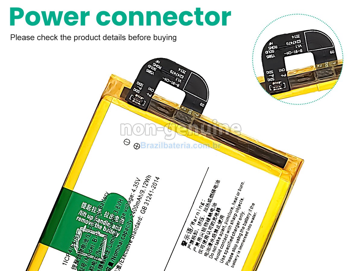 Bateria para Vivo B-91