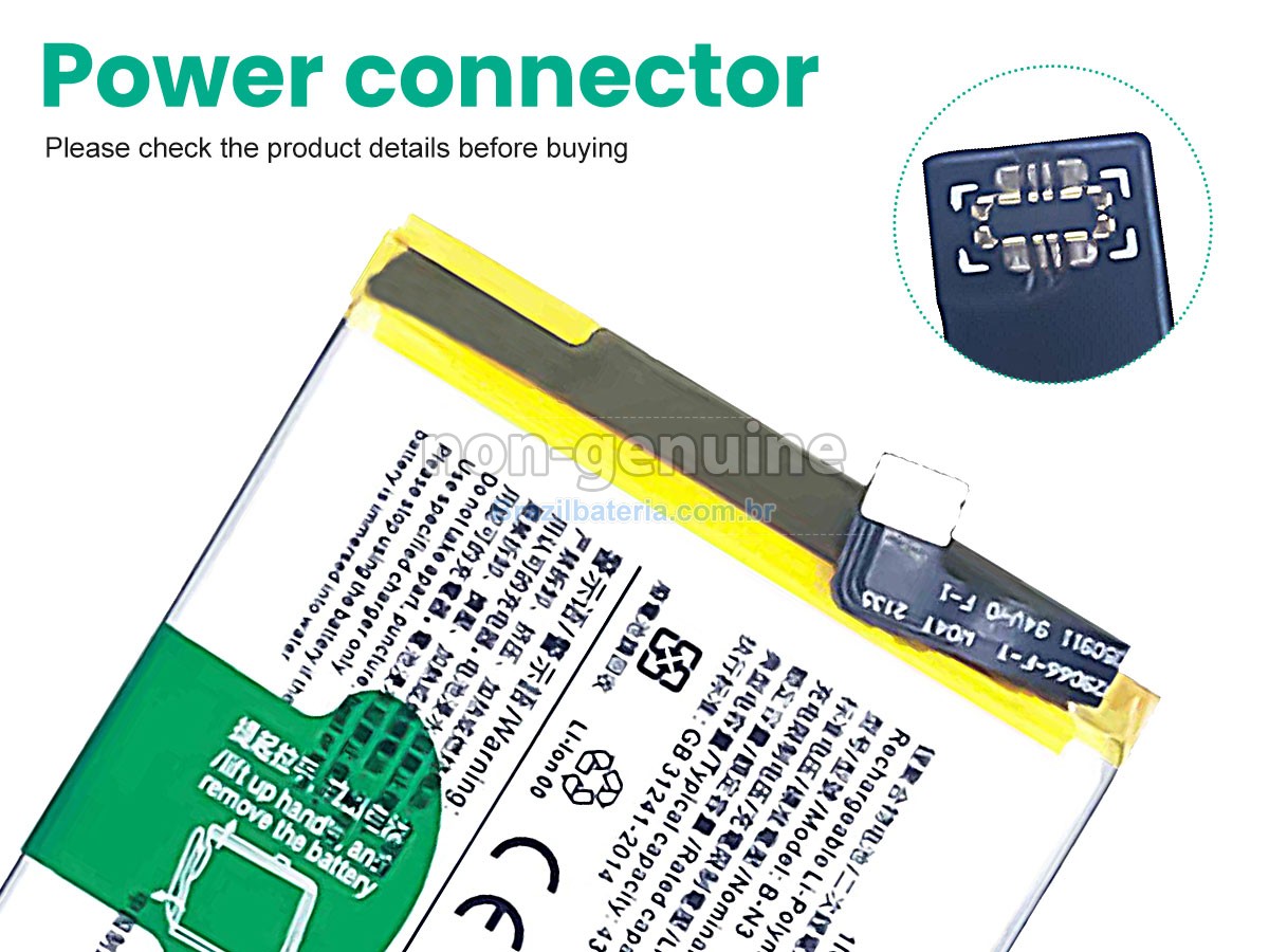 Bateria para Vivo X50 PRO