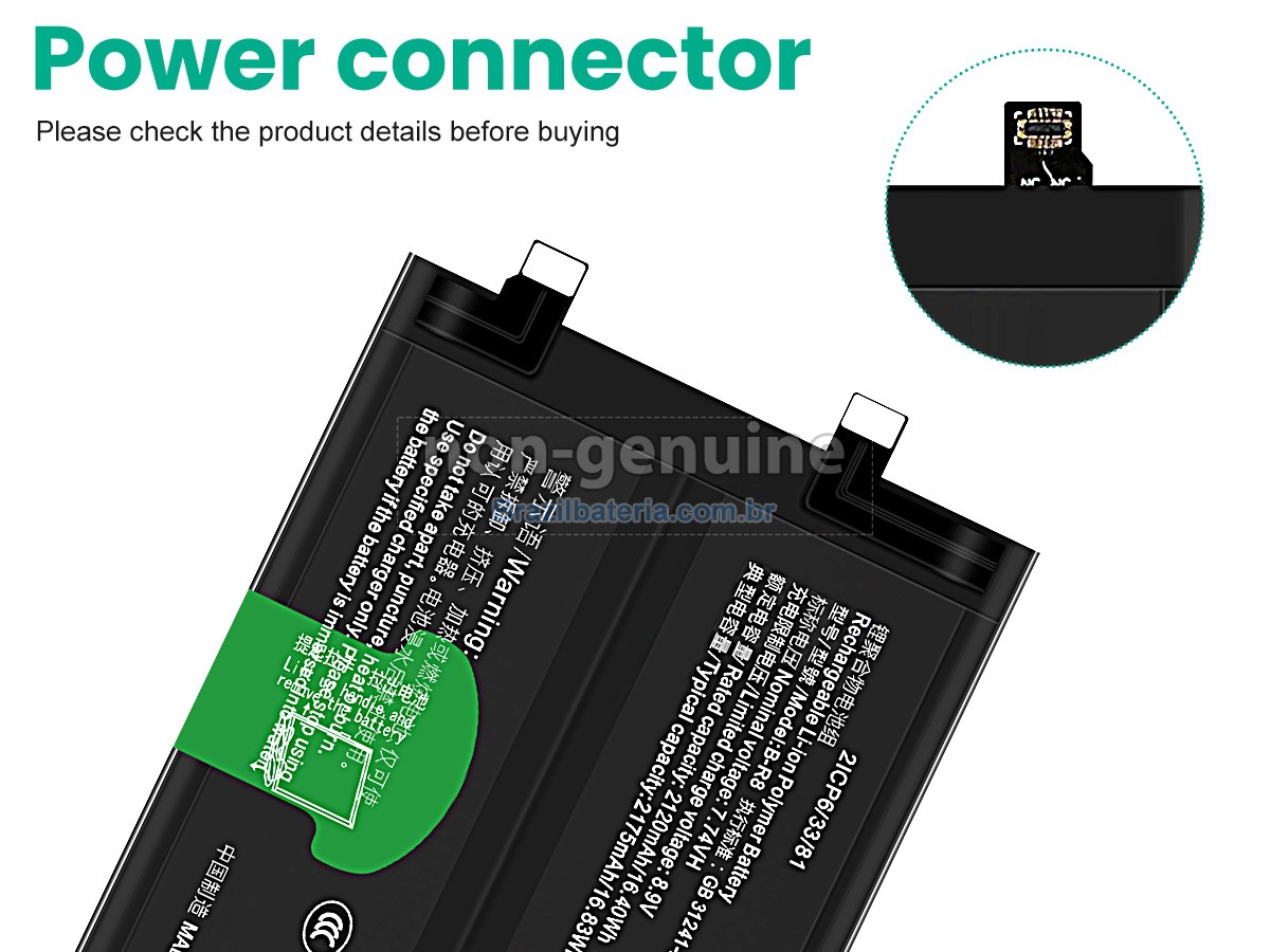 Bateria para Vivo IQOO 8