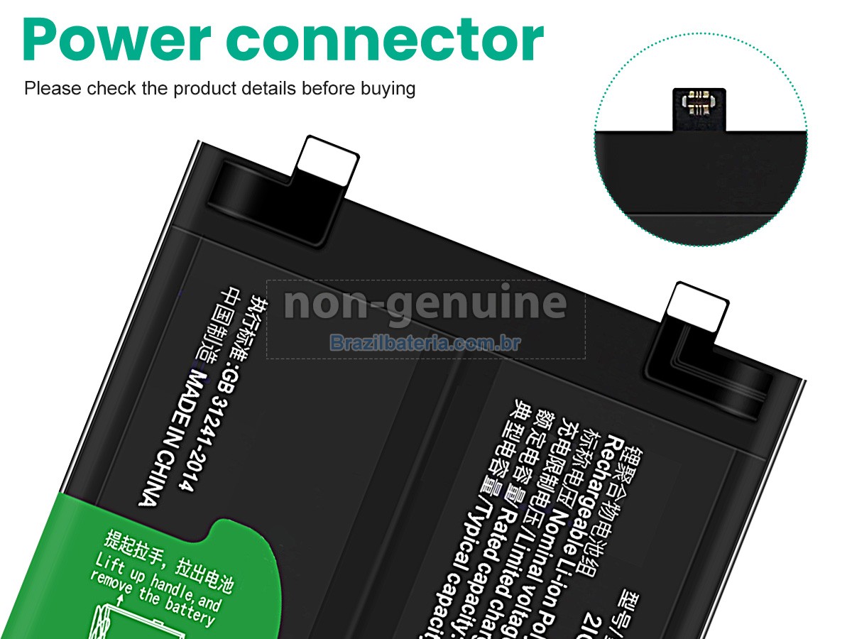 Bateria para Vivo IQOO NEO8 PRO V2302A