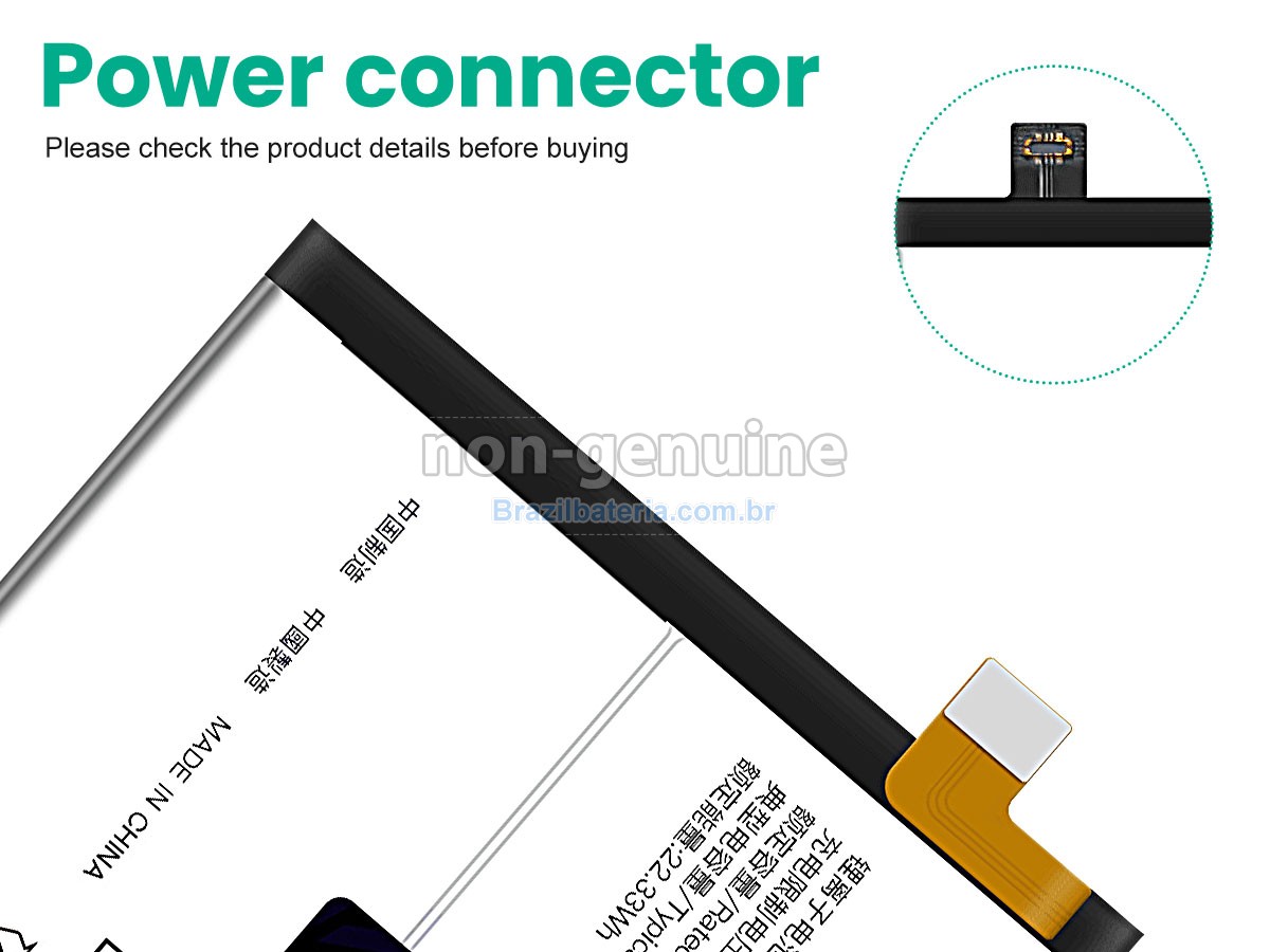 Bateria para Vivo IQOO 12 PRO