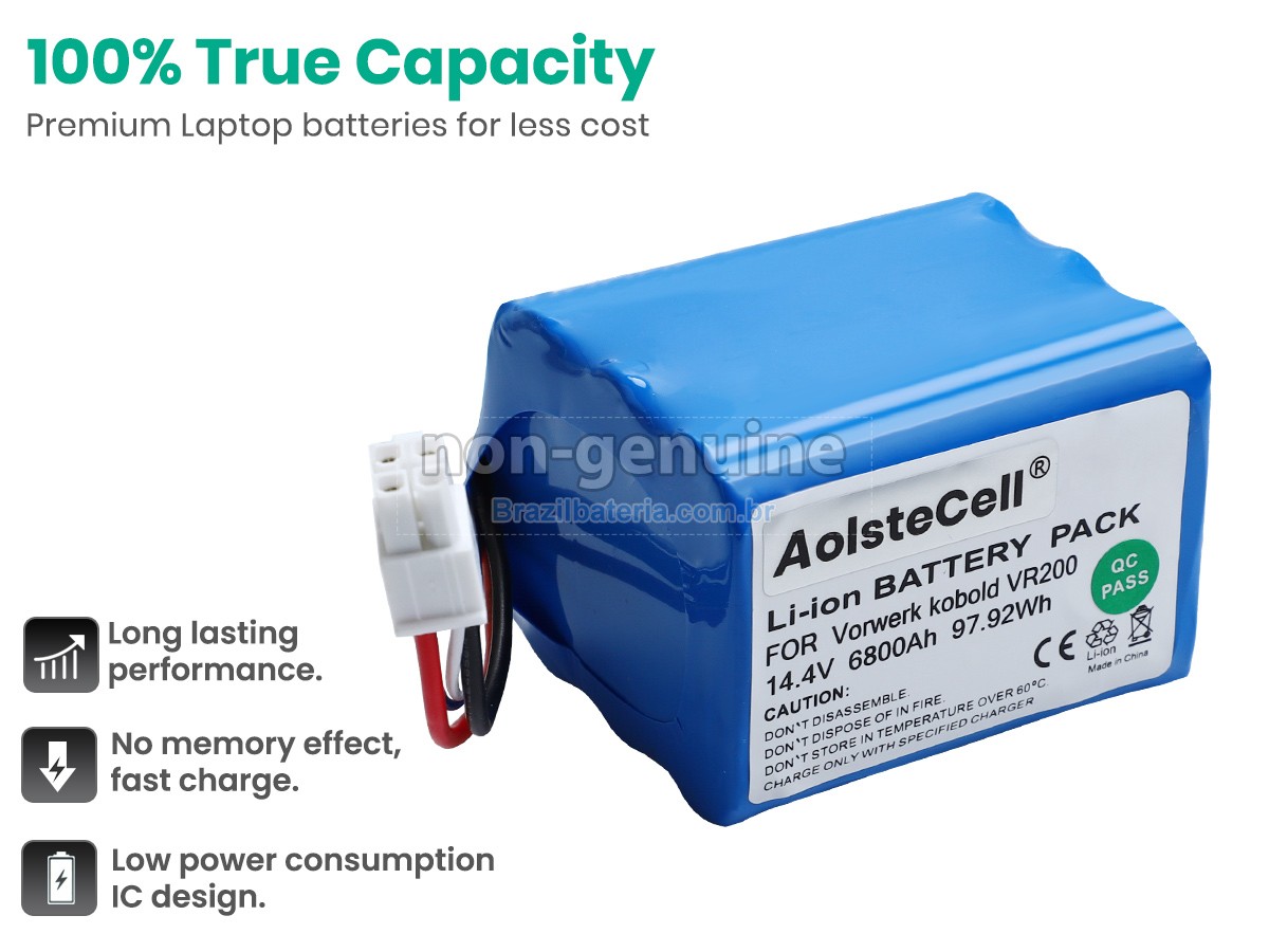 Bateria para Vorwerk Kobold 4NCR18650P2-C001A