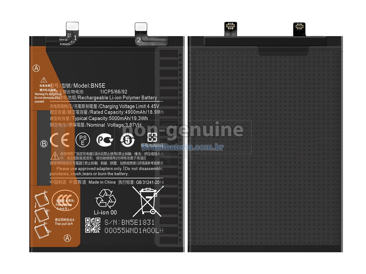 Bateria para XiaoMi REDMI NOTE 11 PRO+ 5G