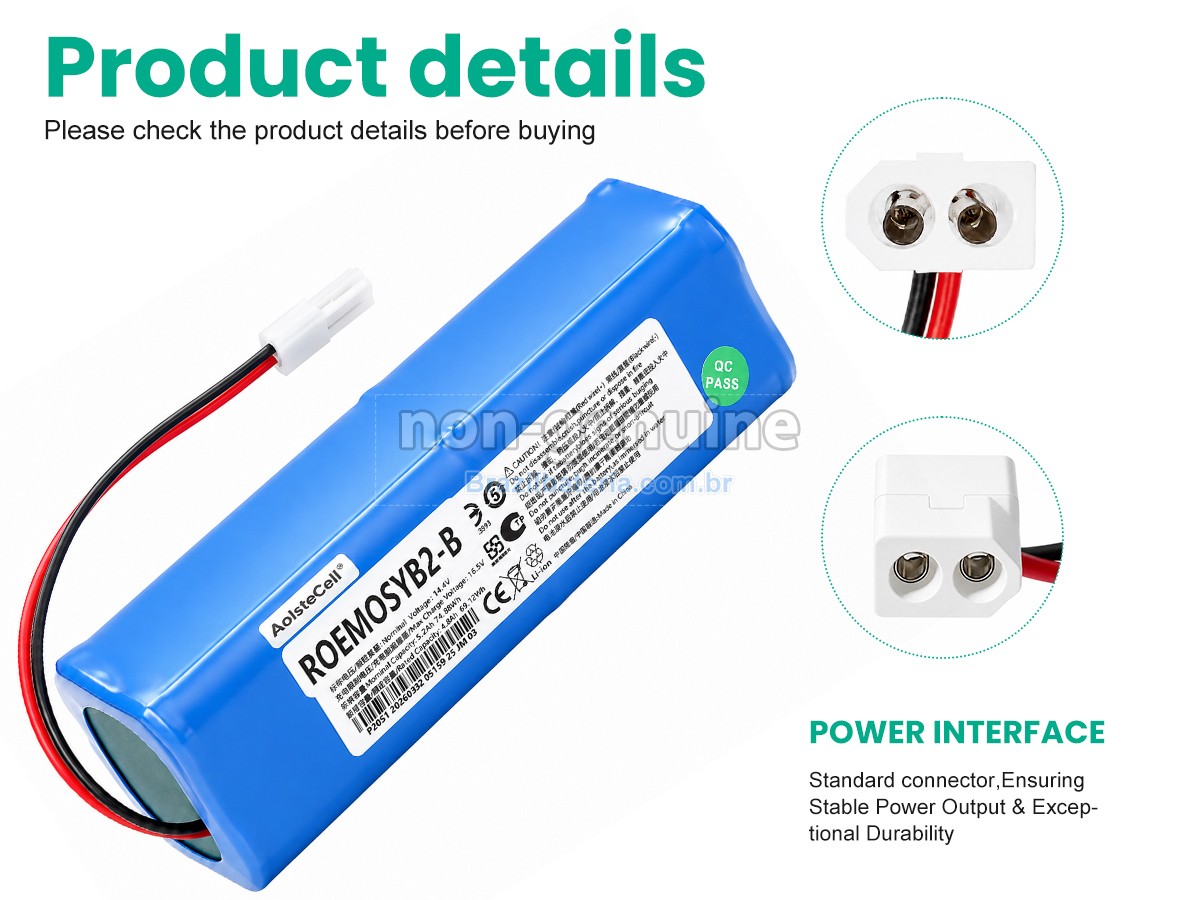 Bateria para XiaoMi ROEMO SYB2