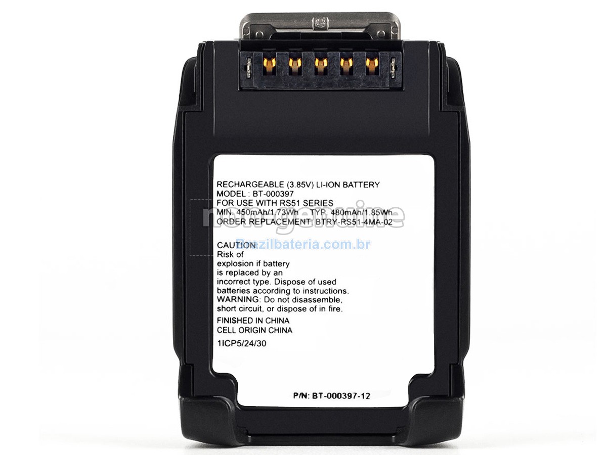 Bateria para Zebra RS5100 2D BLUETOOTH RING SCANNER