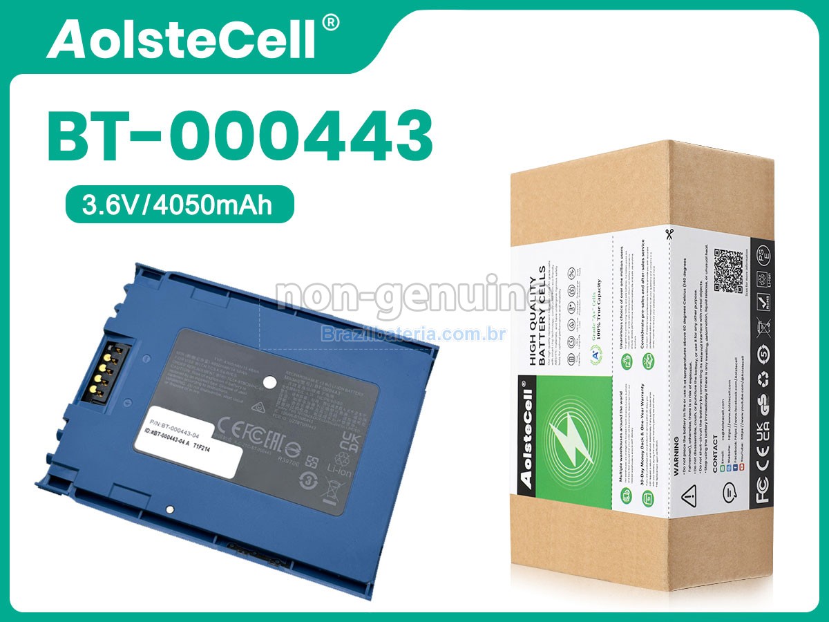 Bateria para Zebra BT-000443-04 A T1F214