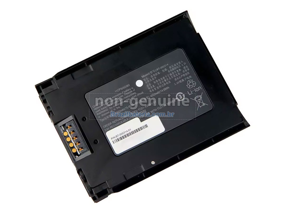 Bateria para Zebra BT-000443-04 A T1F214