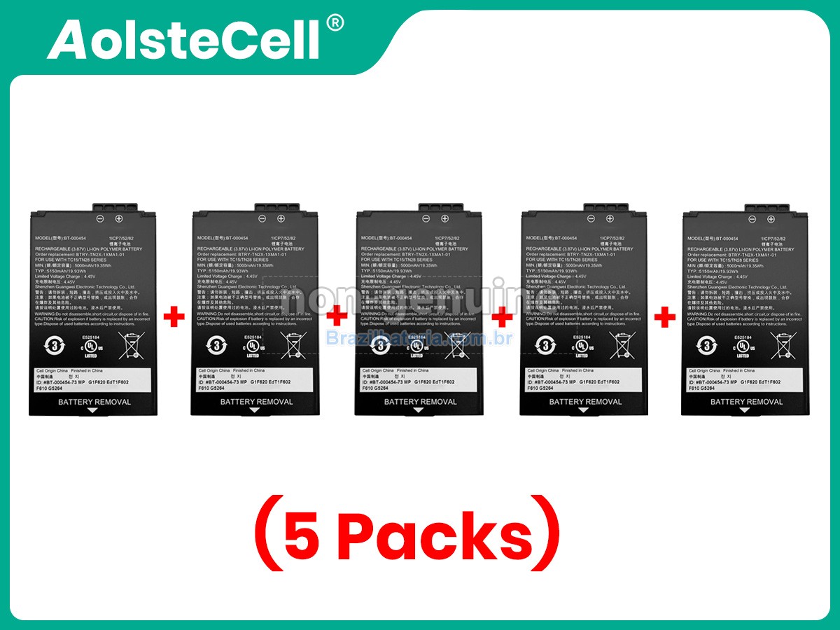 Bateria para Zebra BTRY-TN2X-1XMA1-1A