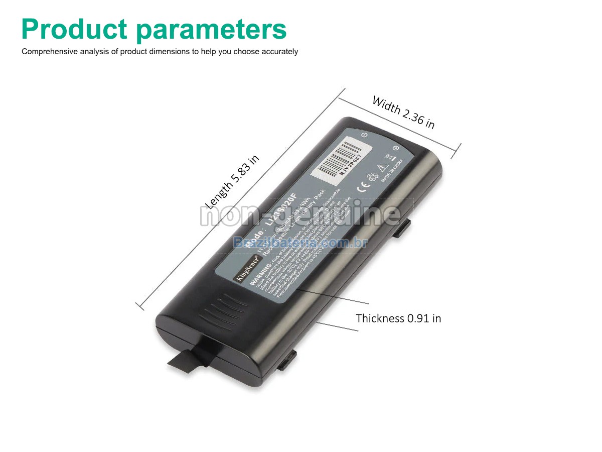 Bateria para Zondan LI13S020F