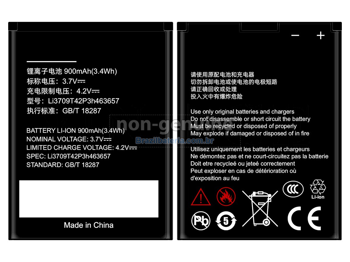 Bateria para ZTE N281
